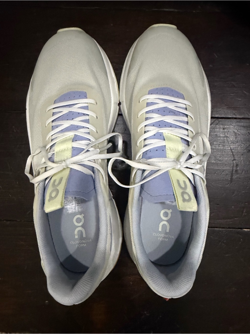 On Running Women's Cloudnova Form2 shoes in ghostmarsh size 9.5